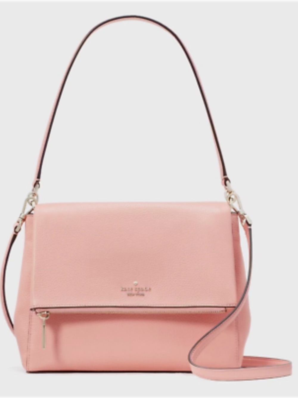Kate Spade Peachy Rose Leather Shoulder Bag